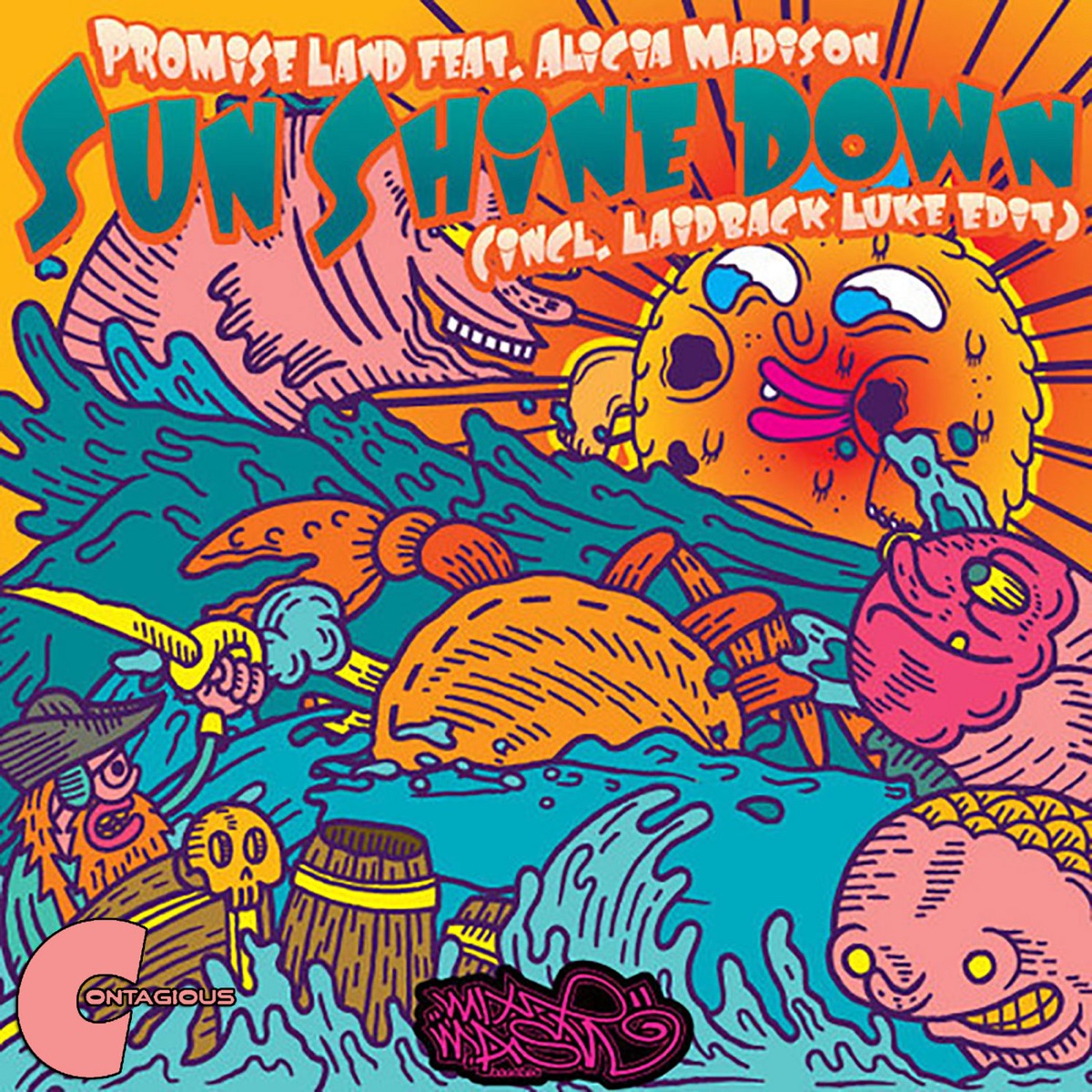 Sun Shine Down (feat. Alicia Madison) - Single by Promise Land album cover