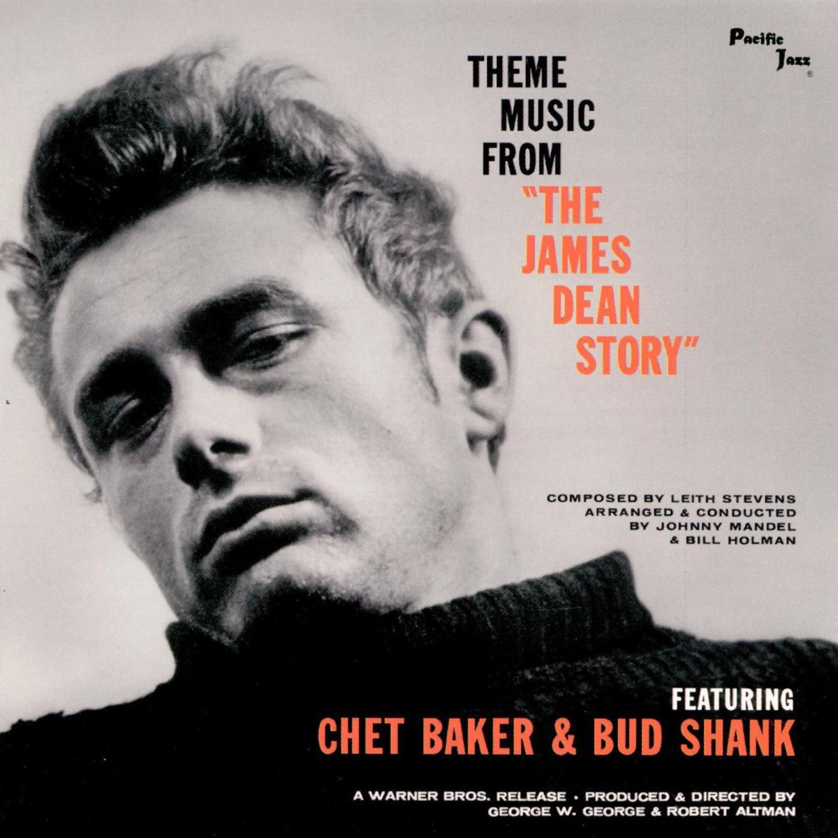 Theme Music from "The James Dean Story" by Chet Baker & Bud Shank album cover