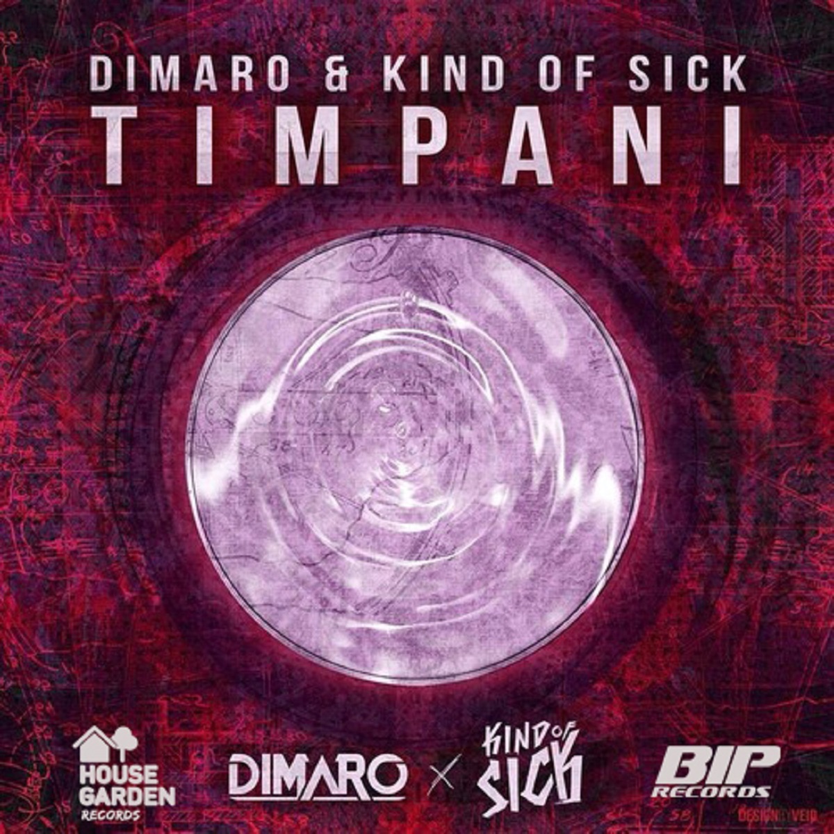 Timpani (Original Extended Mix) - Single by diMaro & Kind of Sick album cover