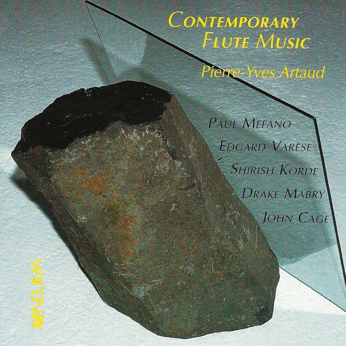 Contemporary Flute Music by Pierre-Yves Artaud album cover