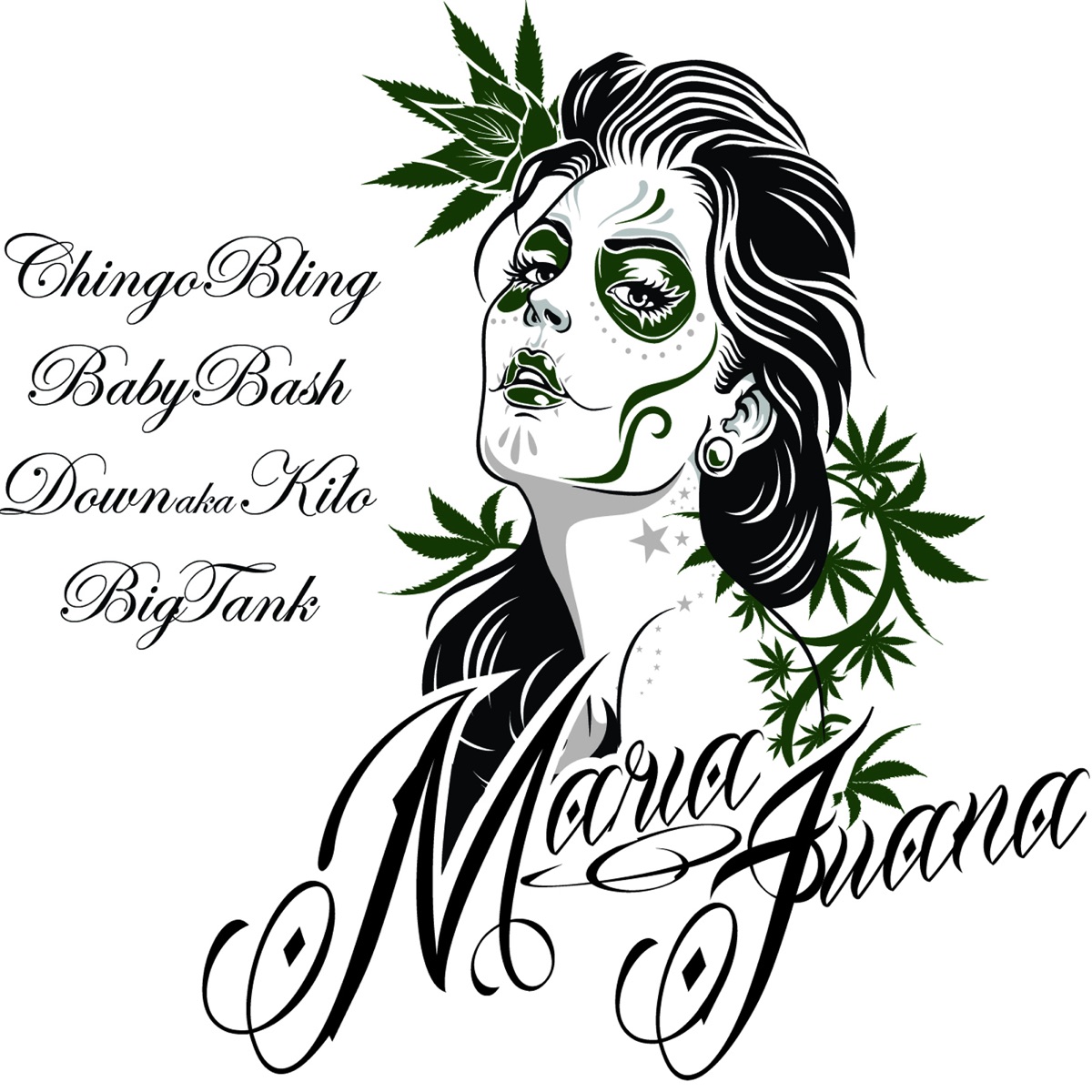 Maria Juana - Single by Chingo Bling, Baby Bash, Down AKA Kilo & Big Tank album cover