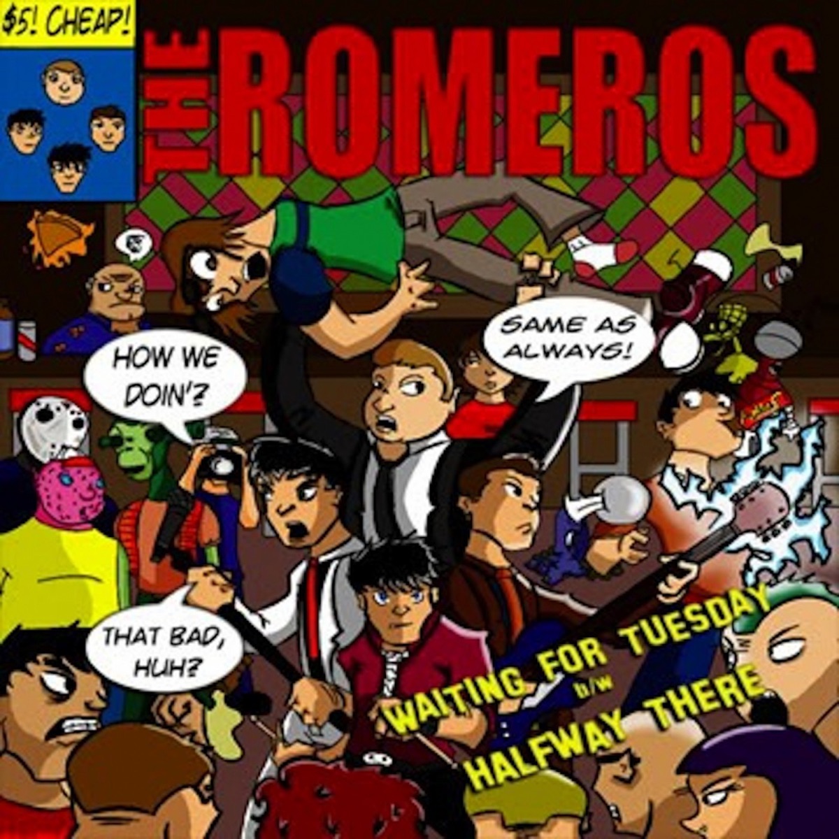 Halfway There - EP by The Romeros album cover