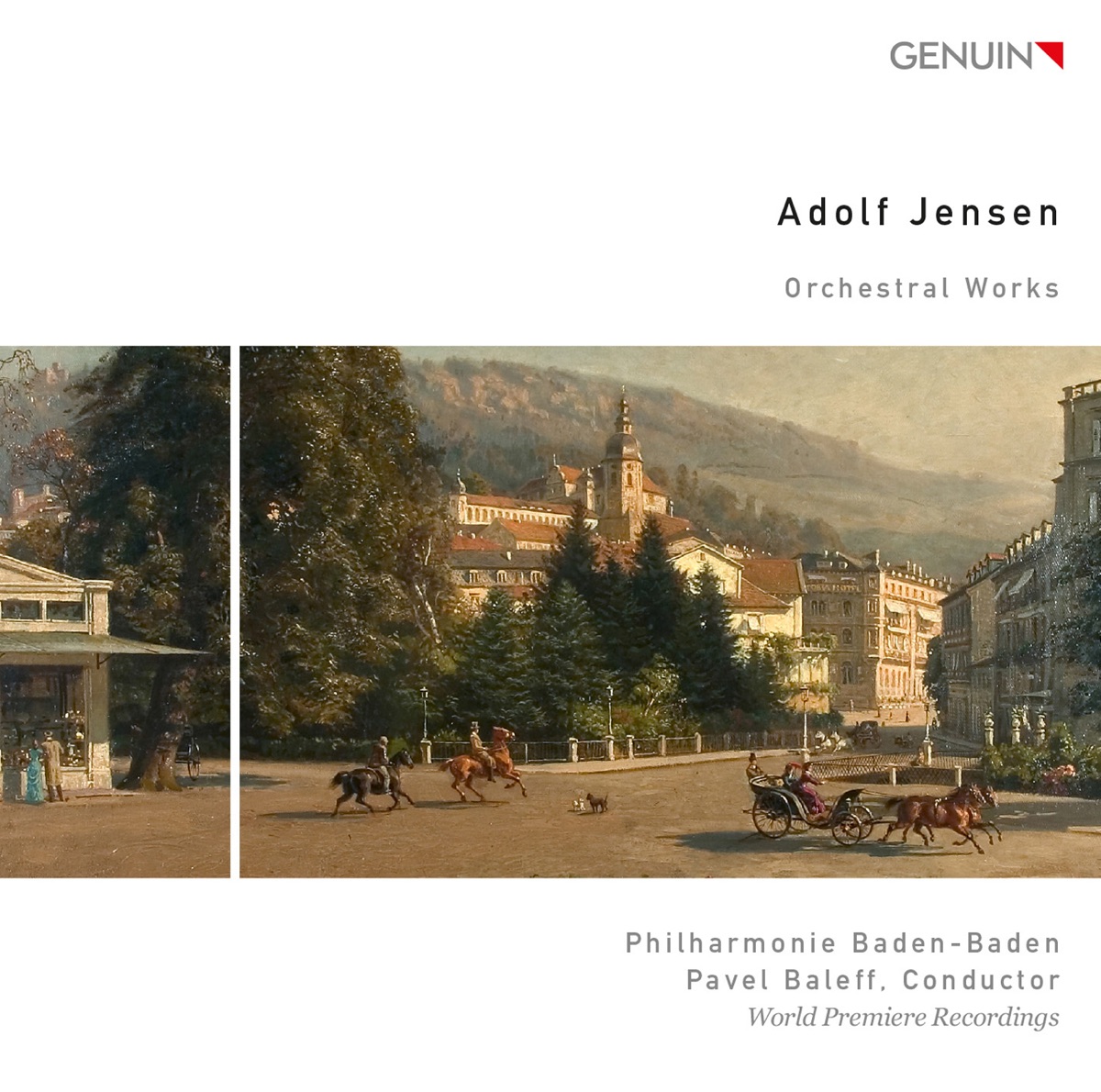 Jensen: Orchestral Works by Philharmonie Baden-Baden & Pavel Baleff album cover