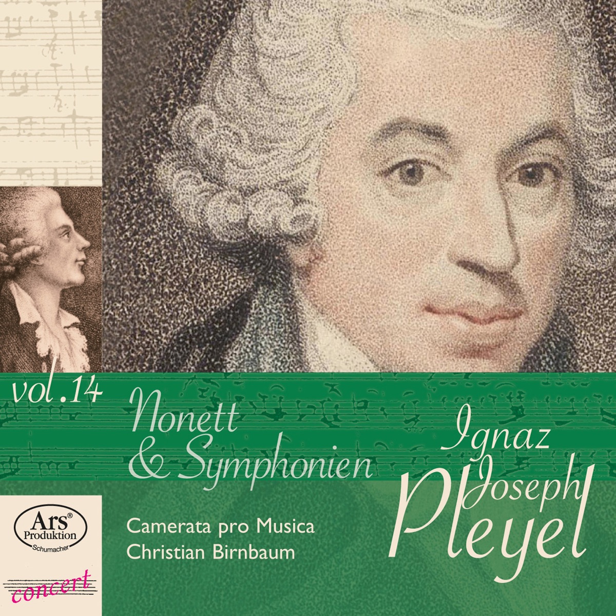 Pleyel: Vol. 14 - Nonett & Symphonien by Camerata Pro Musica Chamber Orchestra album cover