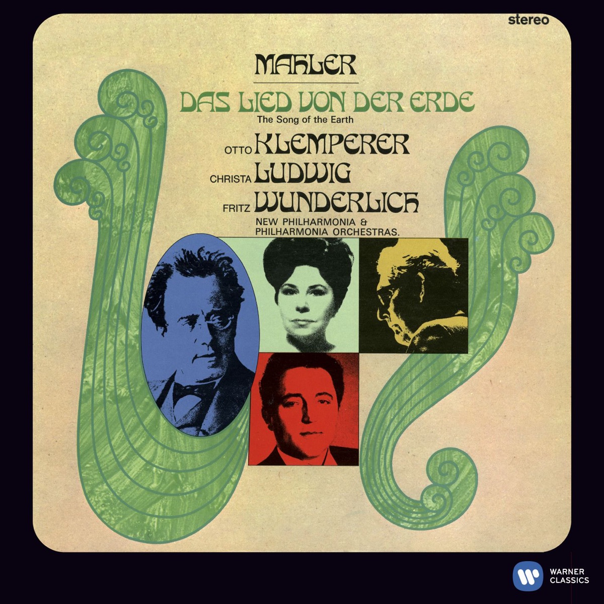 Mahler: Das Lied von der Erde by Otto Klemperer, Christa Ludwig & Fritz Wunderlich album cover