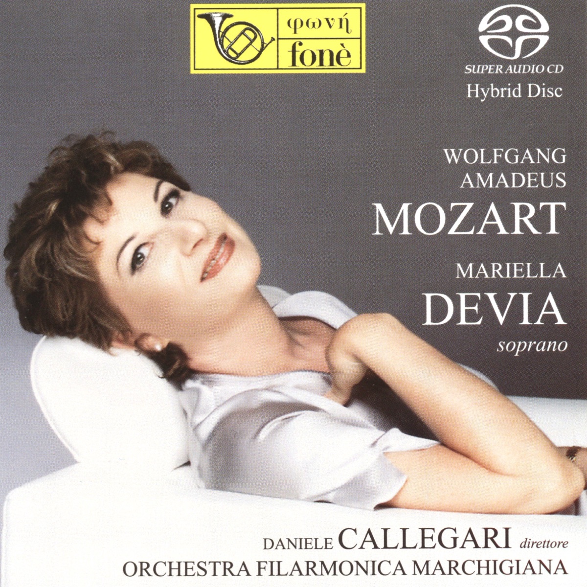 Mozart: Famous Sacred Works & A Little Night Music, K. 525 by Mariella Devia, Orchestra Filarmonica Marchigiana & Daniele Callegari album cover