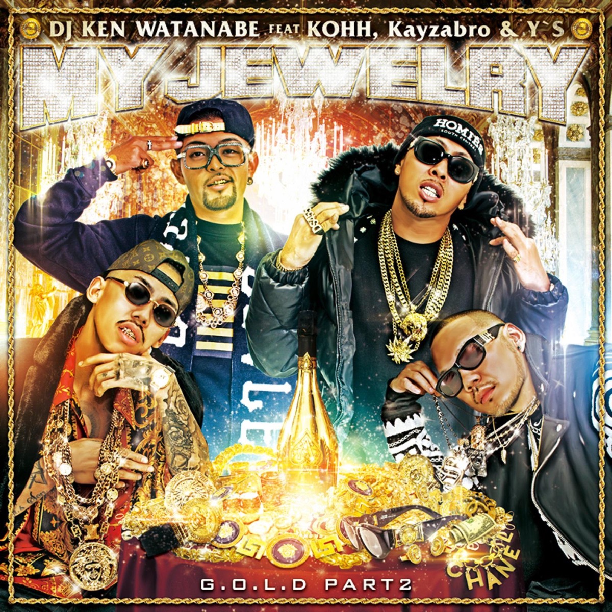 G.O.L.D PART 2 [instrumental] (feat. KOHH, Kayzabro & Y'S) - Single by DJ Ken Watanabe album cover