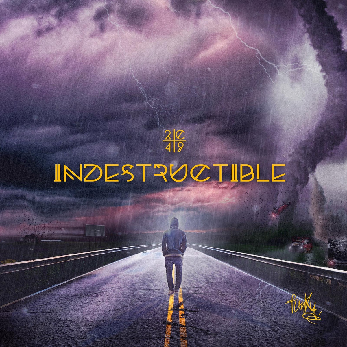 Indestructible by Funky album cover