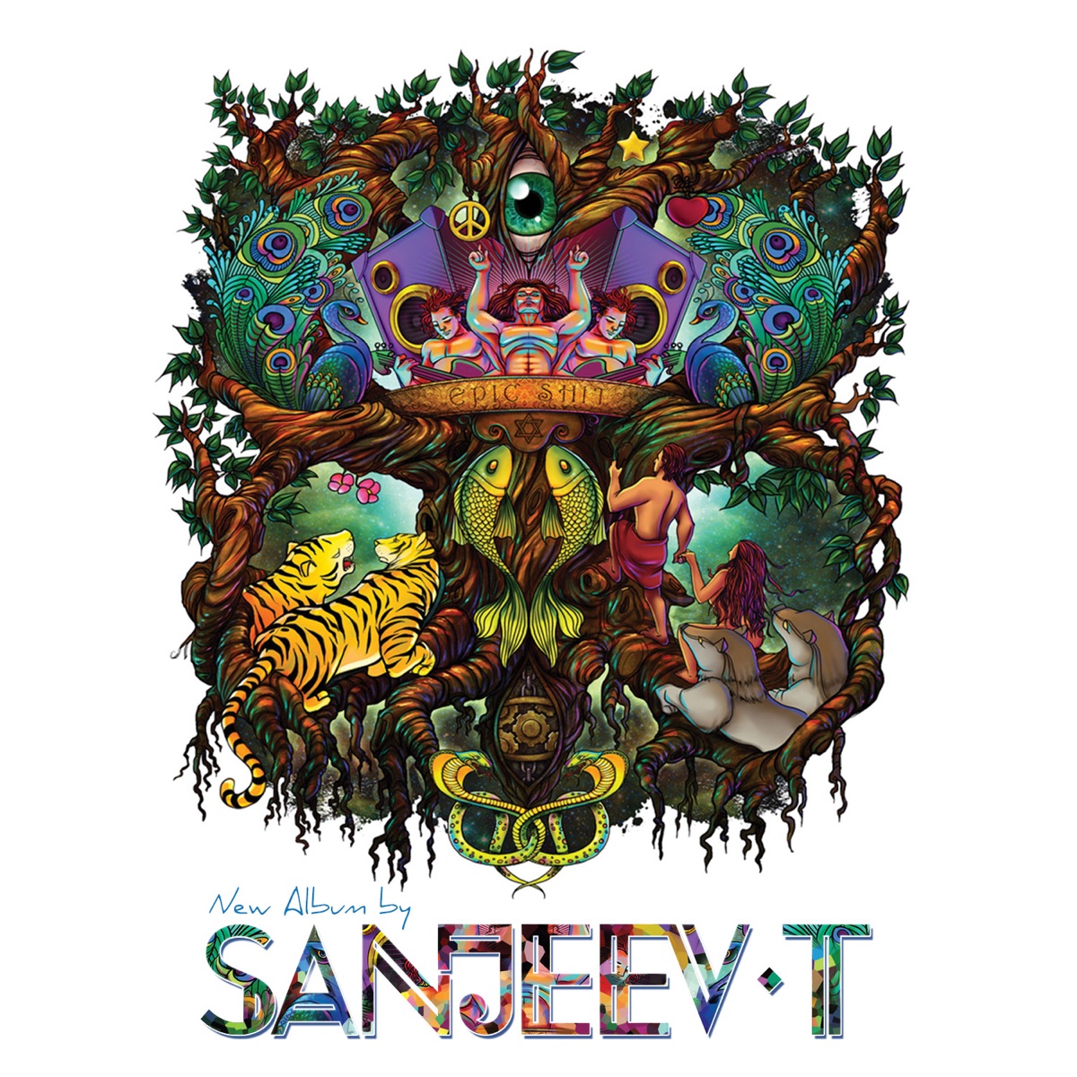 Epic Shit by Sanjeev T album cover