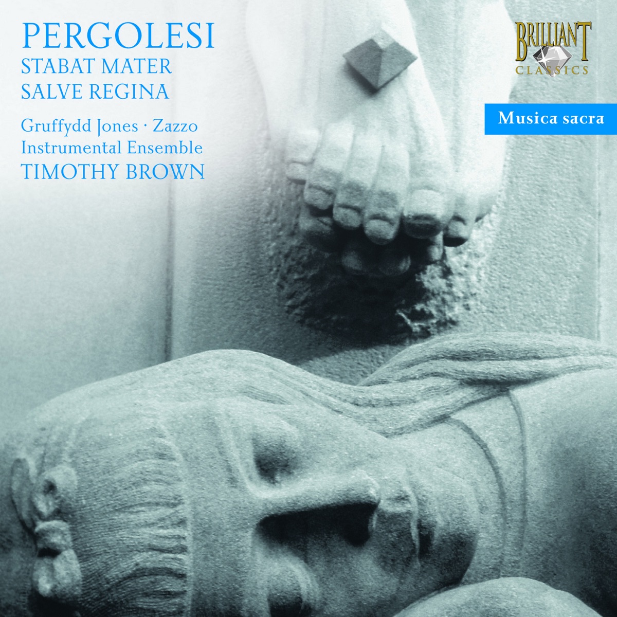 Pergolesi: Stabat Mater by Angharad Gruffydd Jones, Lawrence Zazzo & Timothy Brown album cover