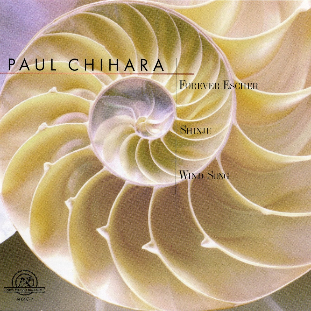 Paul Chihara by American Symphony Orchestra, Ballet Arts Orchestra, Paul Chihara, Arcata String Quartet, Amherst Saxophone Quartet, Suenobu Togi, Gerhard Samuel & Jeffrey Solow album cover