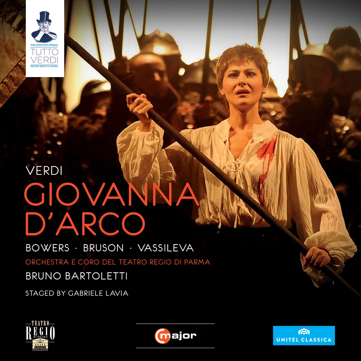 Verdi: Giovanna d'Arco by Evan Bowers, Renato Bruson, Svetla Vassileva, Parma Teatro Regio Orchestra & Bruno Bartoletti album cover