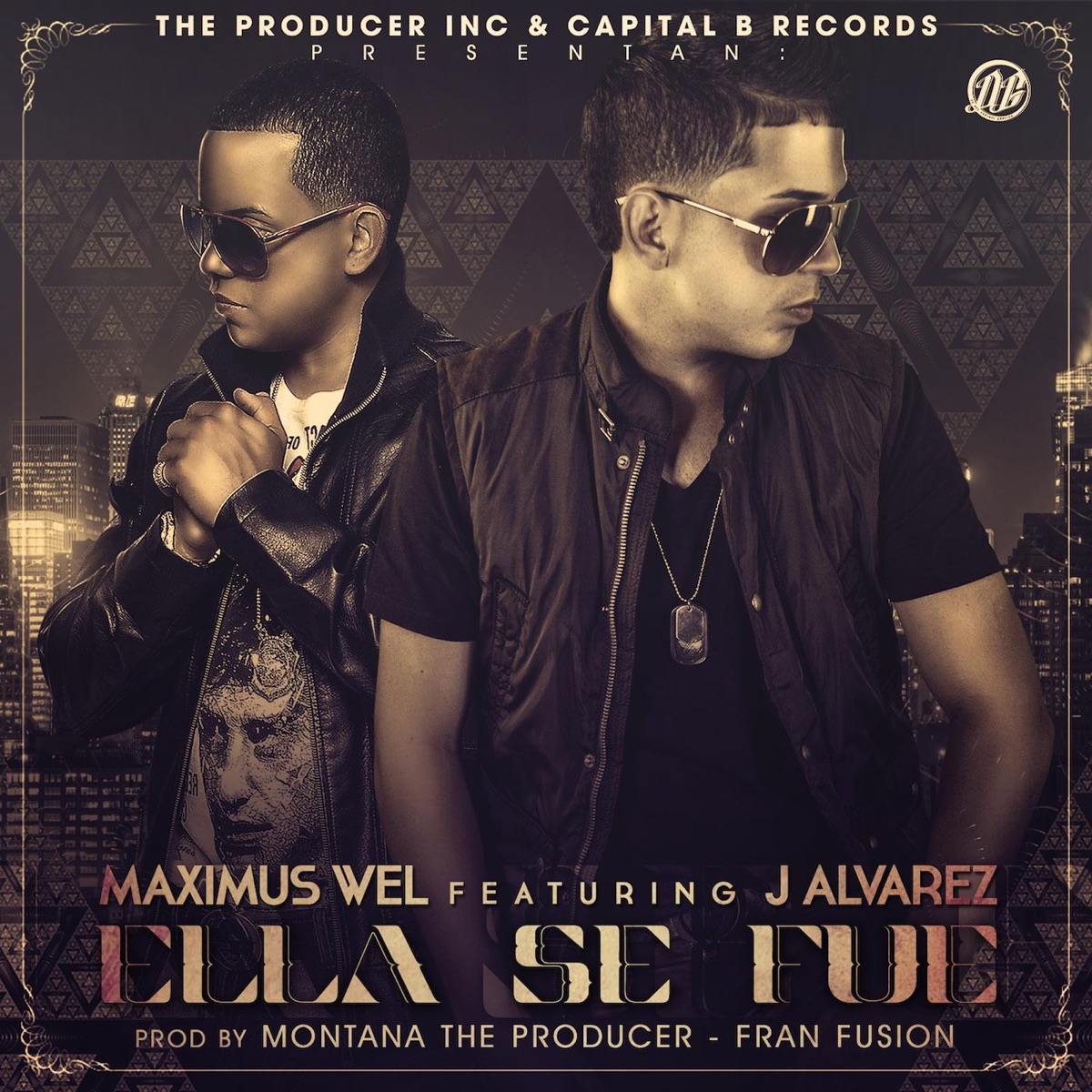 Ella Se Fue (feat. J Alvarez) - Single by Maximus Wel album cover