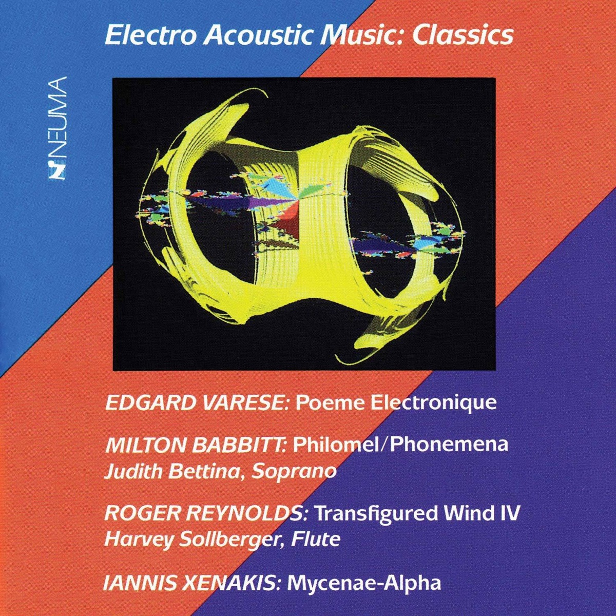Electro Acoustic Music: Classics by Judith Bettina & Harvey Sollberger album cover