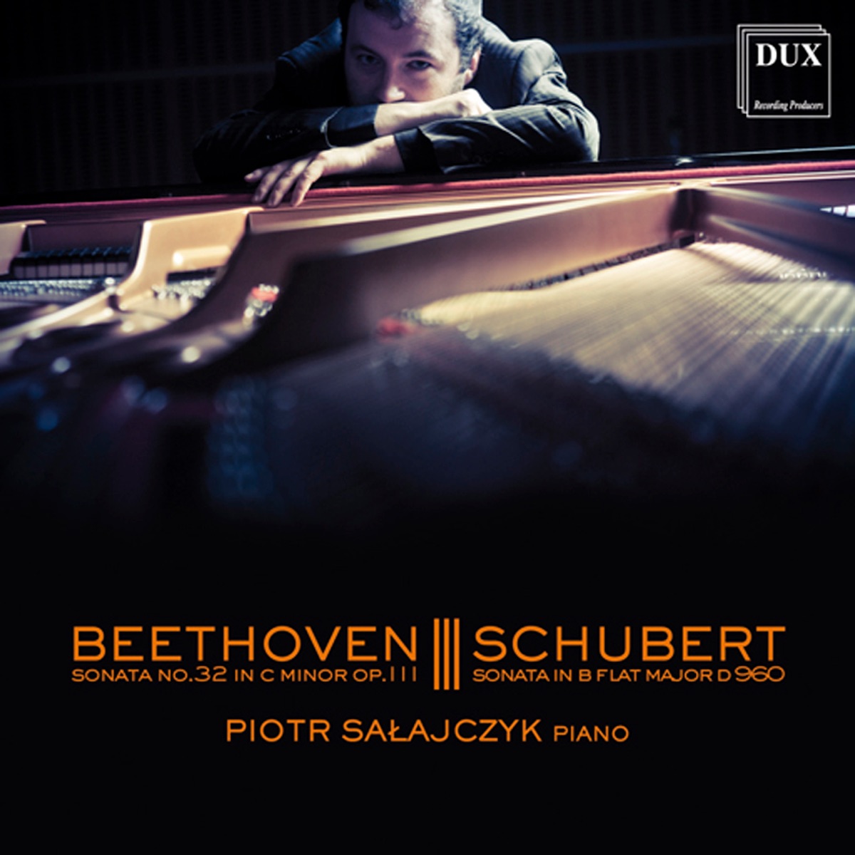Beethoven: Piano Sonata No. 32 - Schubert: Piano Sonata No. 21 by Piotr Sałajczyk album cover