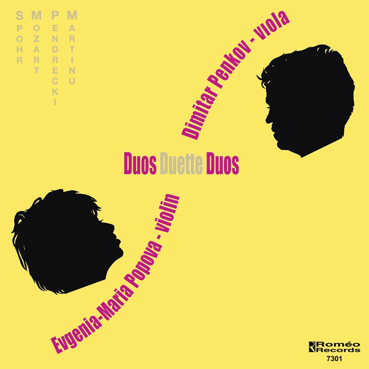Duos Duette Duos by Evgenia -Maria Popova & Dimitar Penkov album cover