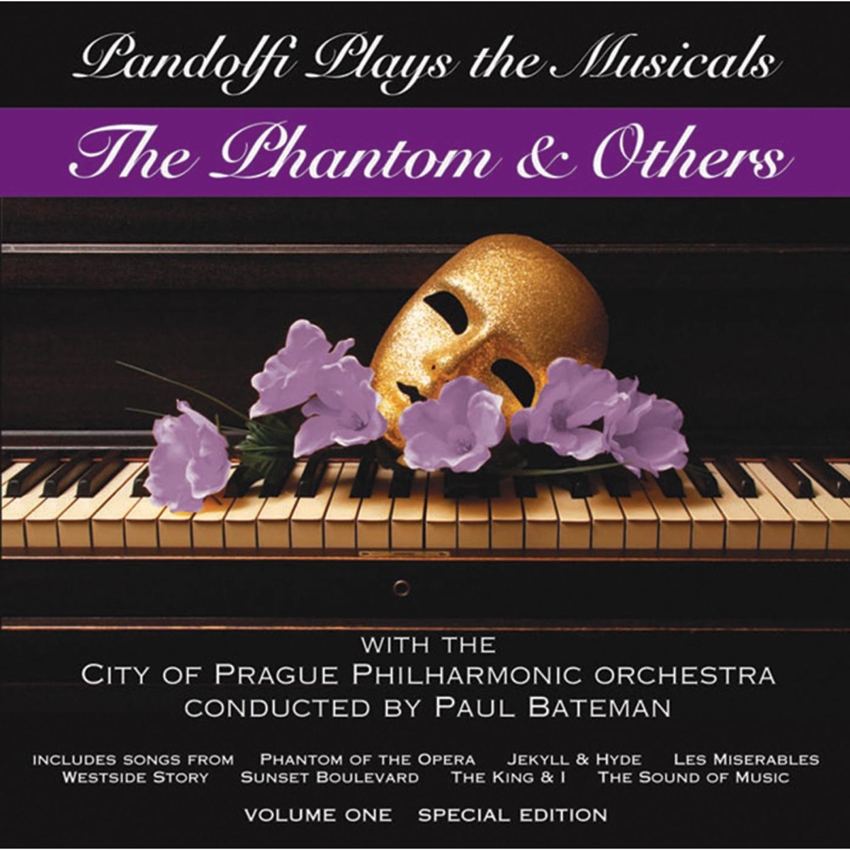 The Phantom & Others, Vol. 1 (Special Edition) by Emile Pandolfi & The City of Prague Philharmonic Orchestra album cover