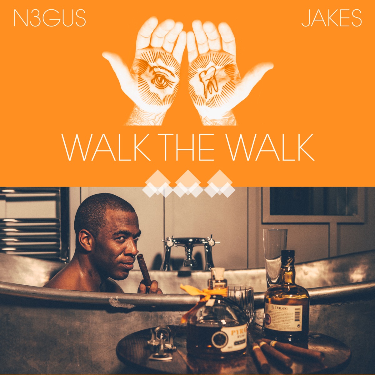 Walk the Walk (feat. Jakes) - Single by N3GUS album cover
