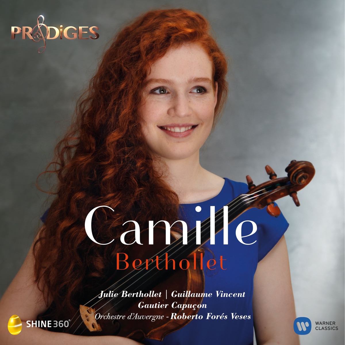 Prodiges by Camille Berthollet, Julie Berthollet, Orchestre d'Auvergne & Roberto Forés Veses album cover