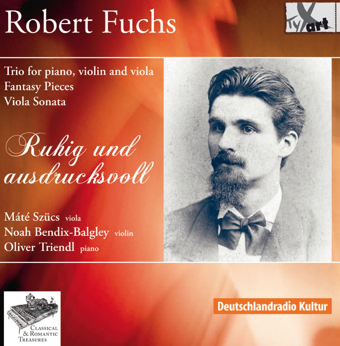 Fuchs: Ruhig und ausdrucksvoll by Noah Bendix-Balgley, Máté Szűcs & Oliver Triendl album cover