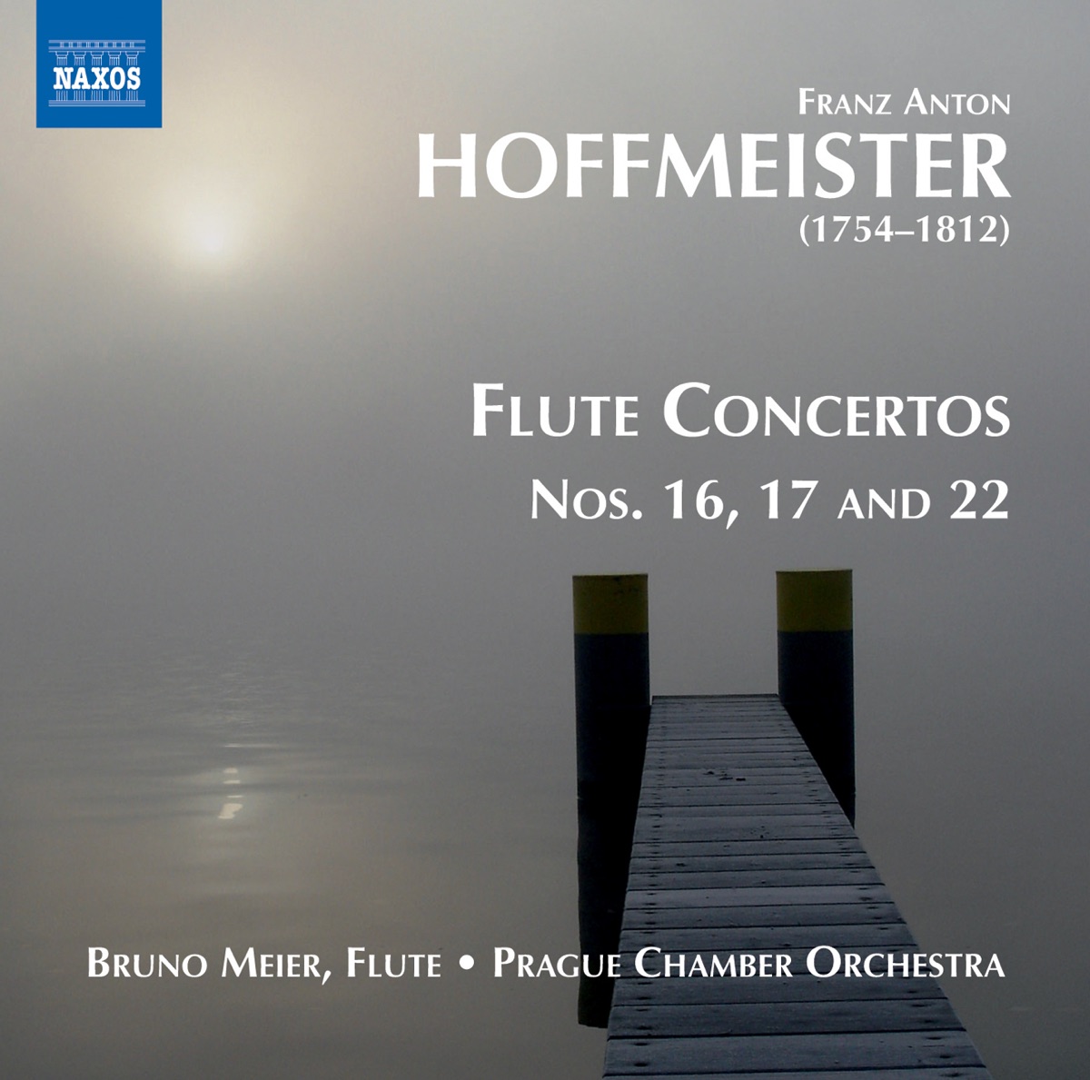 Hoffmeister: Flute Concertos, Vol. 2 by Bruno Meier album cover