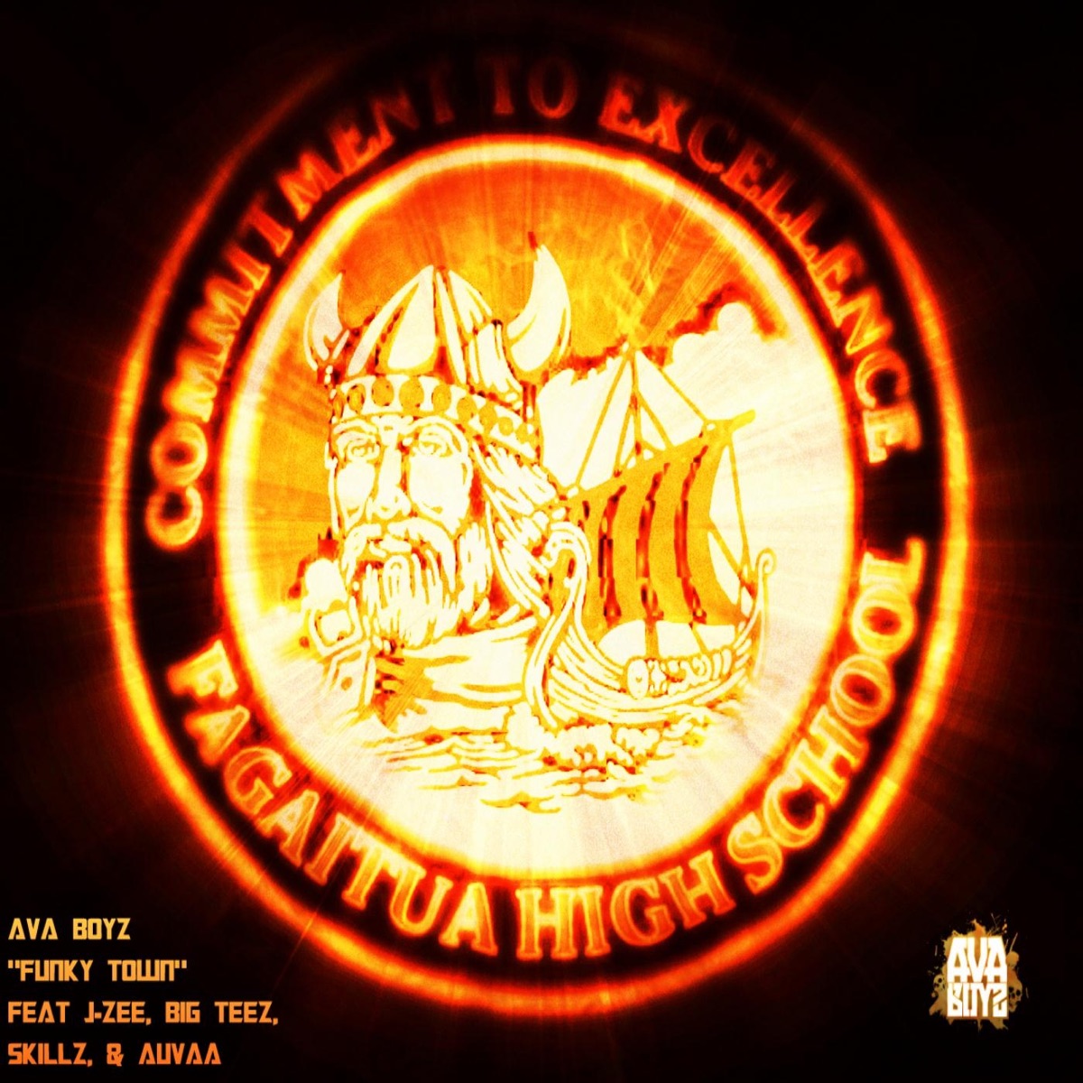 Funky Town (feat. J-Zee, Auva'a, Big Teez & Skillz) - Single by Ava Boyz album cover