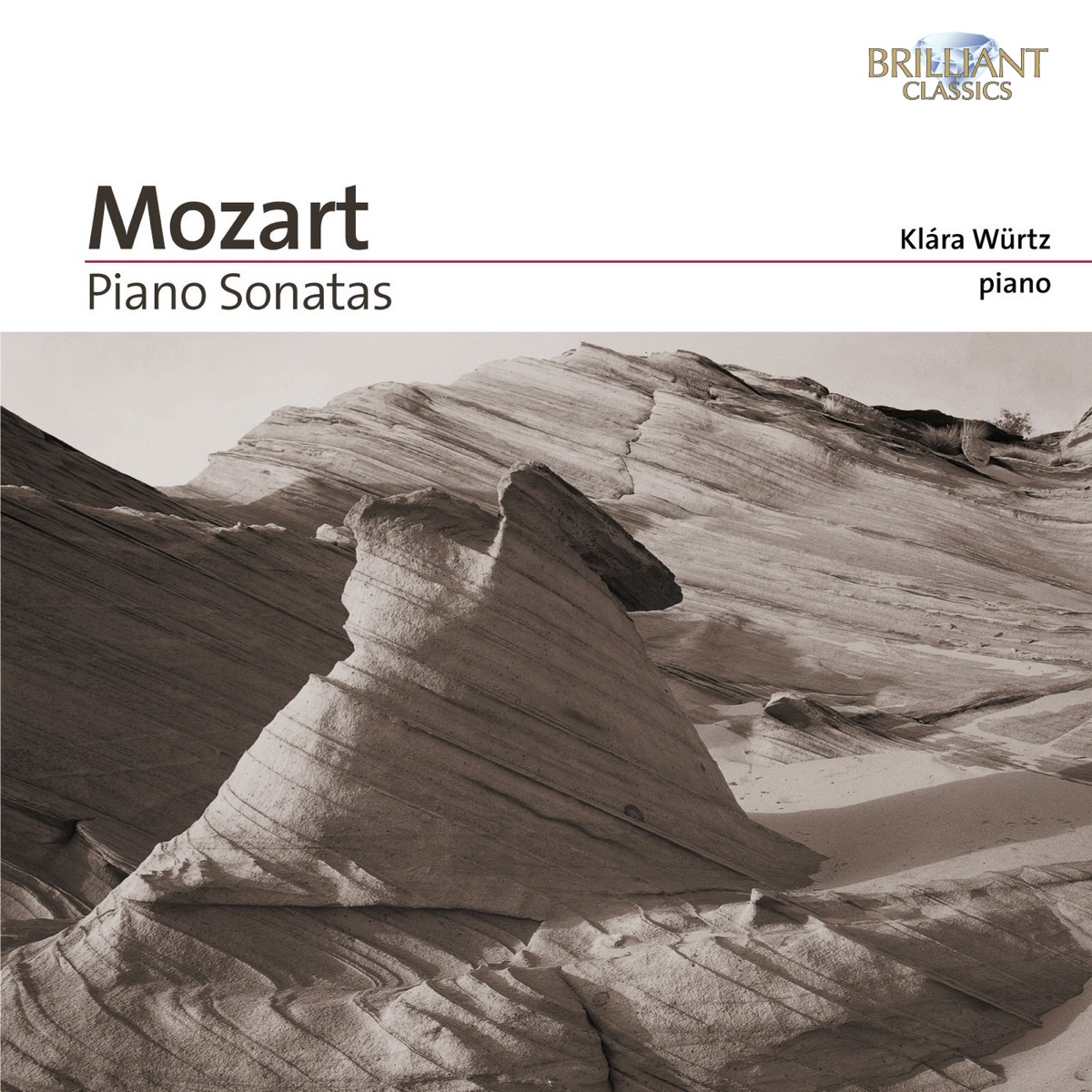 Mozart: Piano Sonatas by Klára Würtz album cover