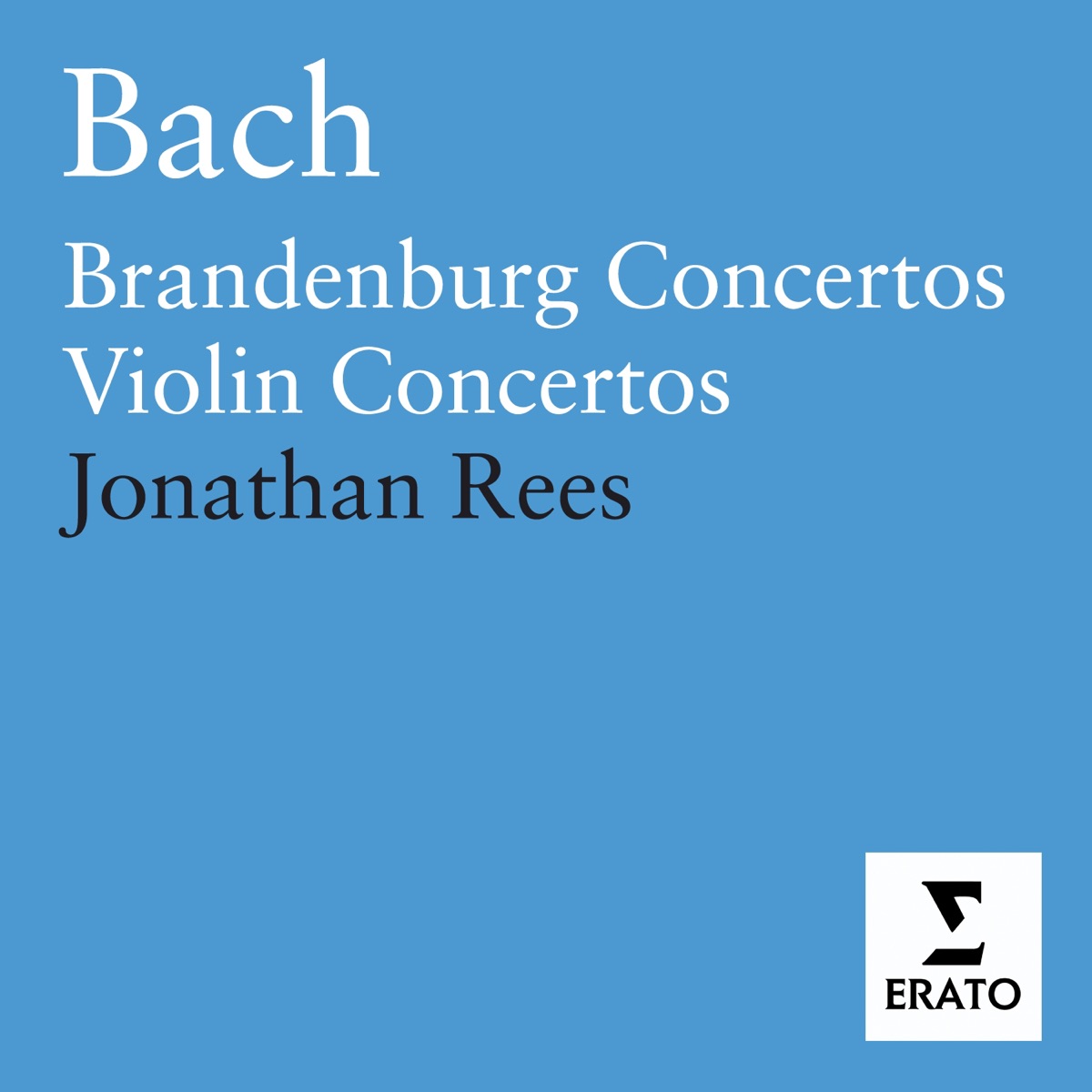 Bach: Brandenburg Concertos - Violin Concertos by Scottish Ensemble & Jonathan Rees album cover