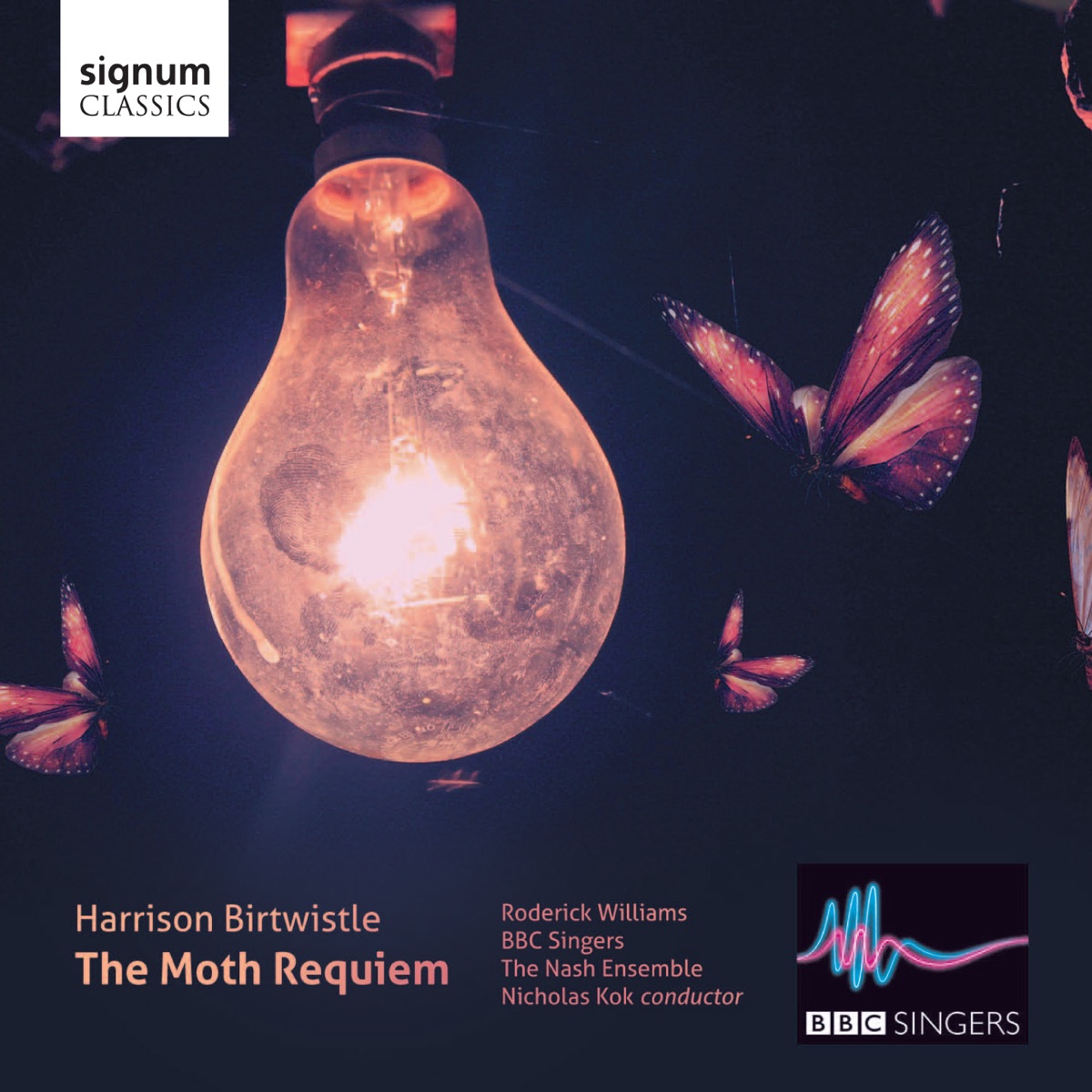 Harrison Birtwistle: The Moth Requiem by BBC Singers, The Nash Ensemble & Nicholas Kok album cover