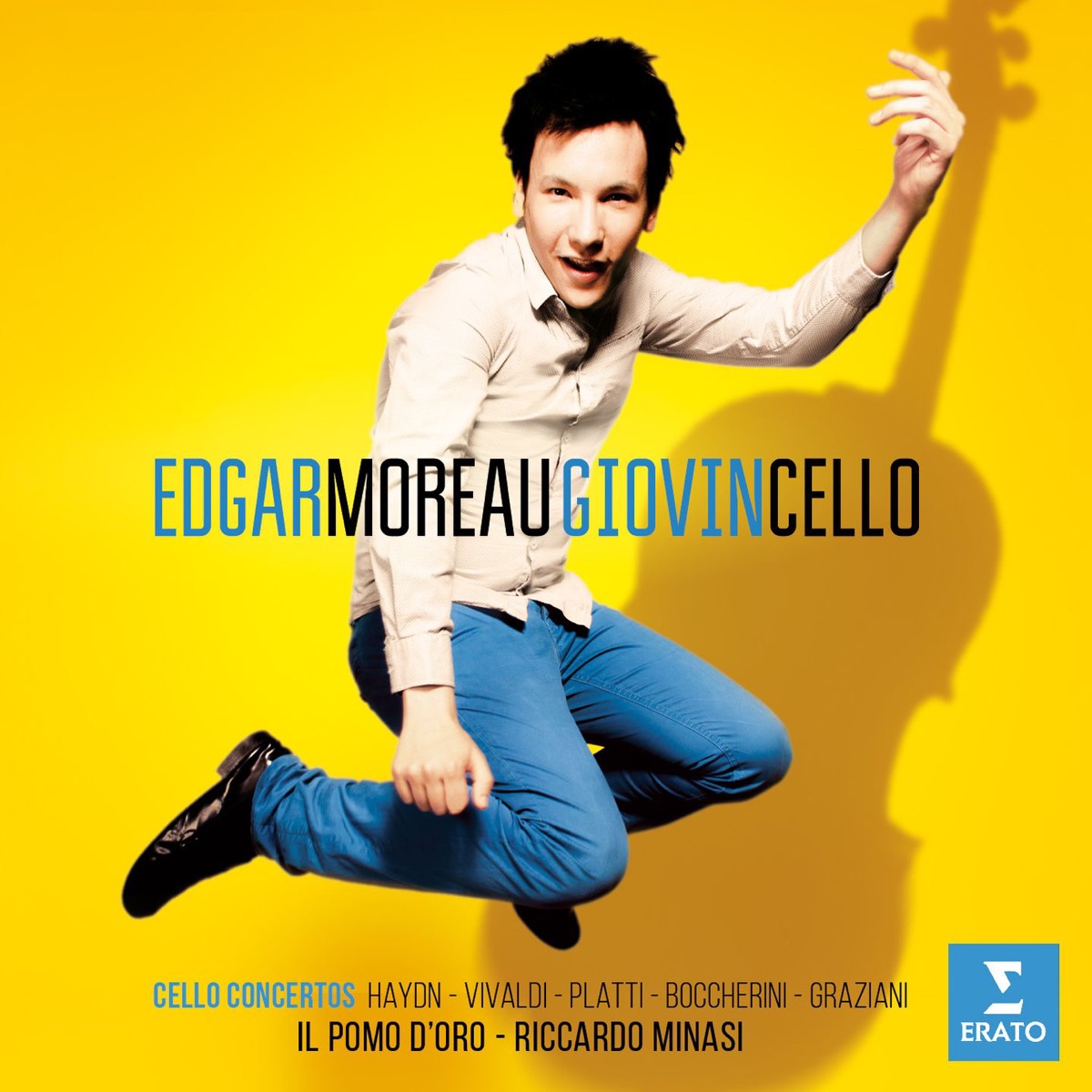 Giovincello by Edgar Moreau, Il Pomo d'Oro & Riccardo Minasi album cover