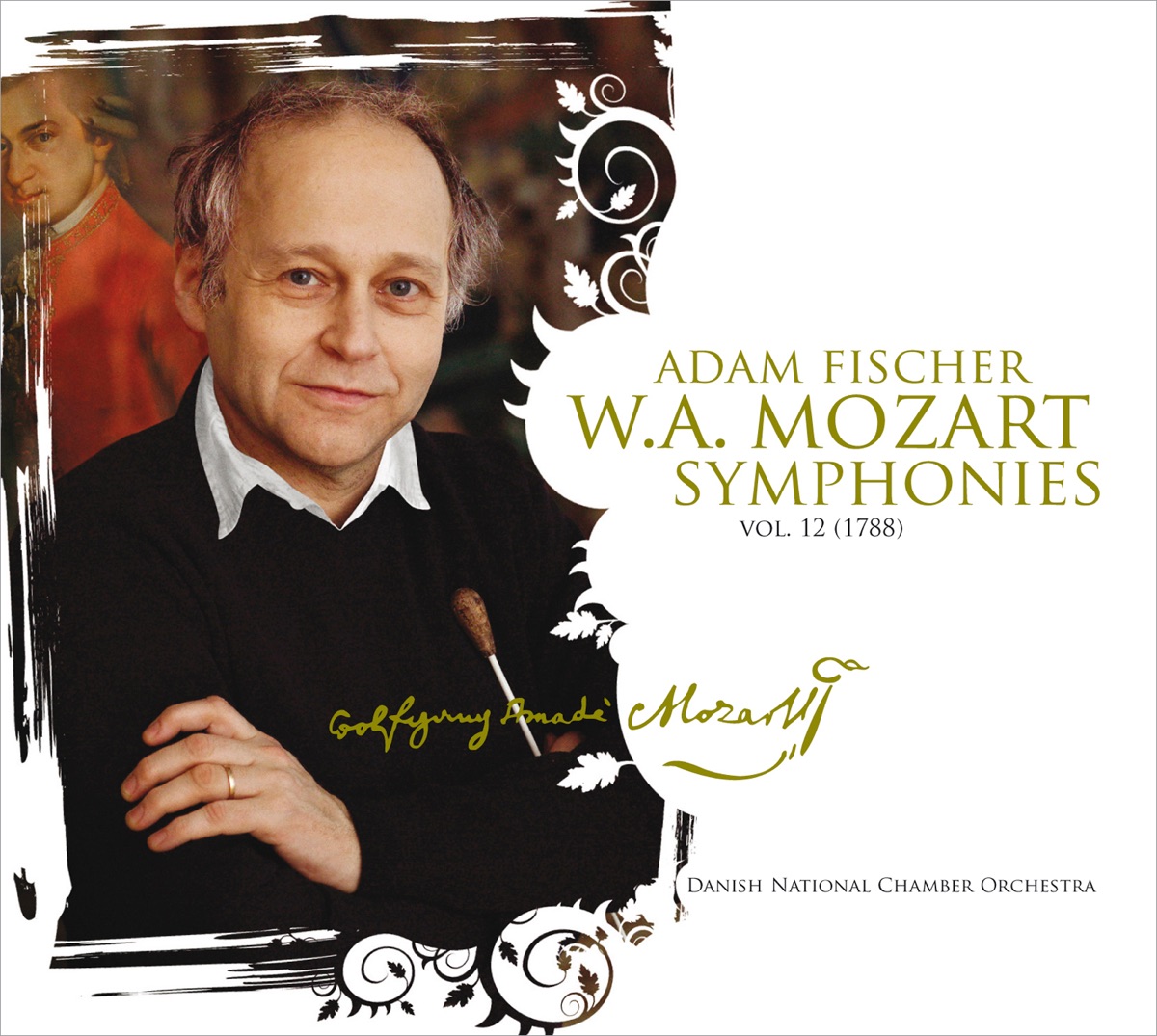 Mozart: Symphonies, Vol. 12 by Danish National Chamber Orchestra & Ádám Fischer album cover
