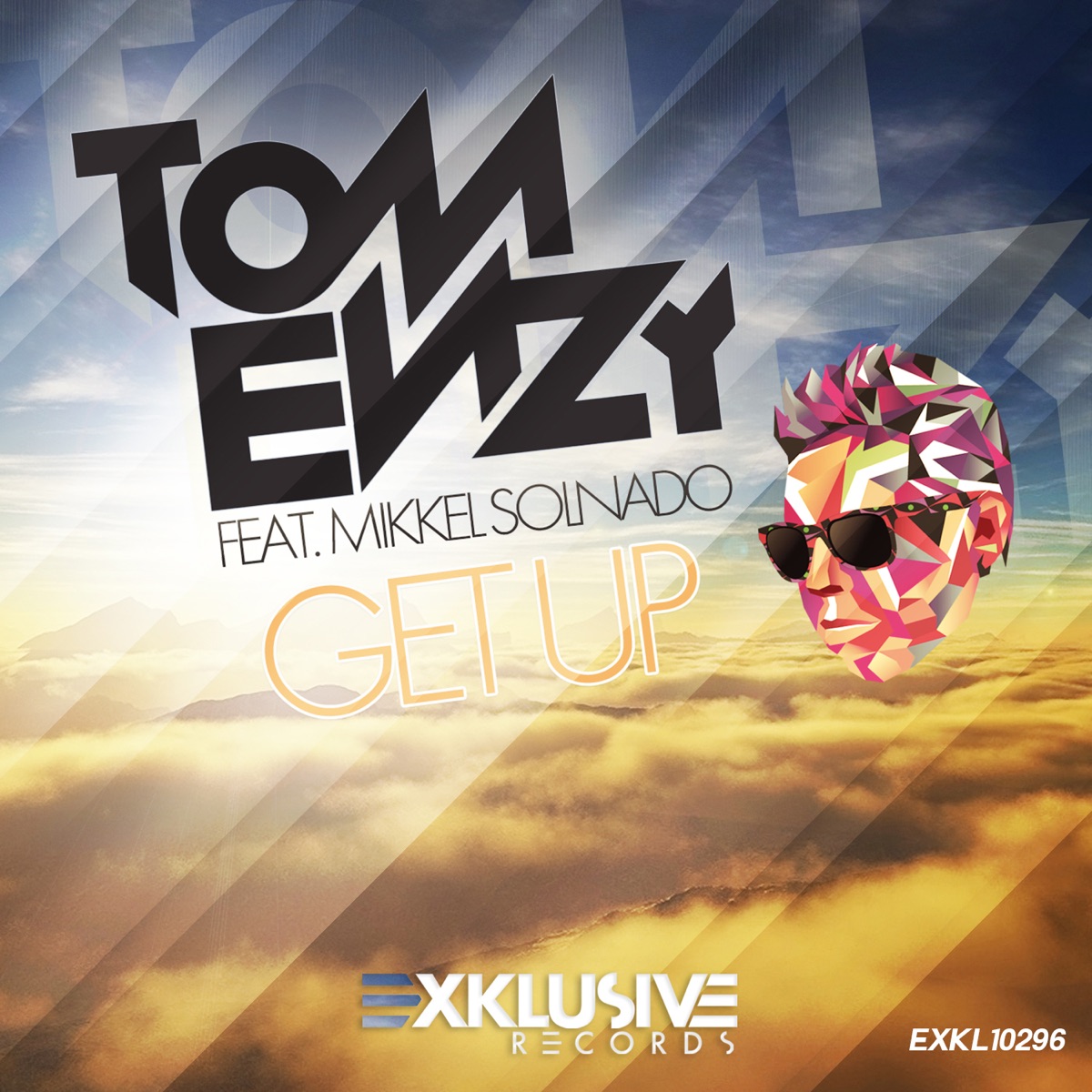 Get Up (feat. Mikkel Solnado) - Single by Tom Enzy album cover