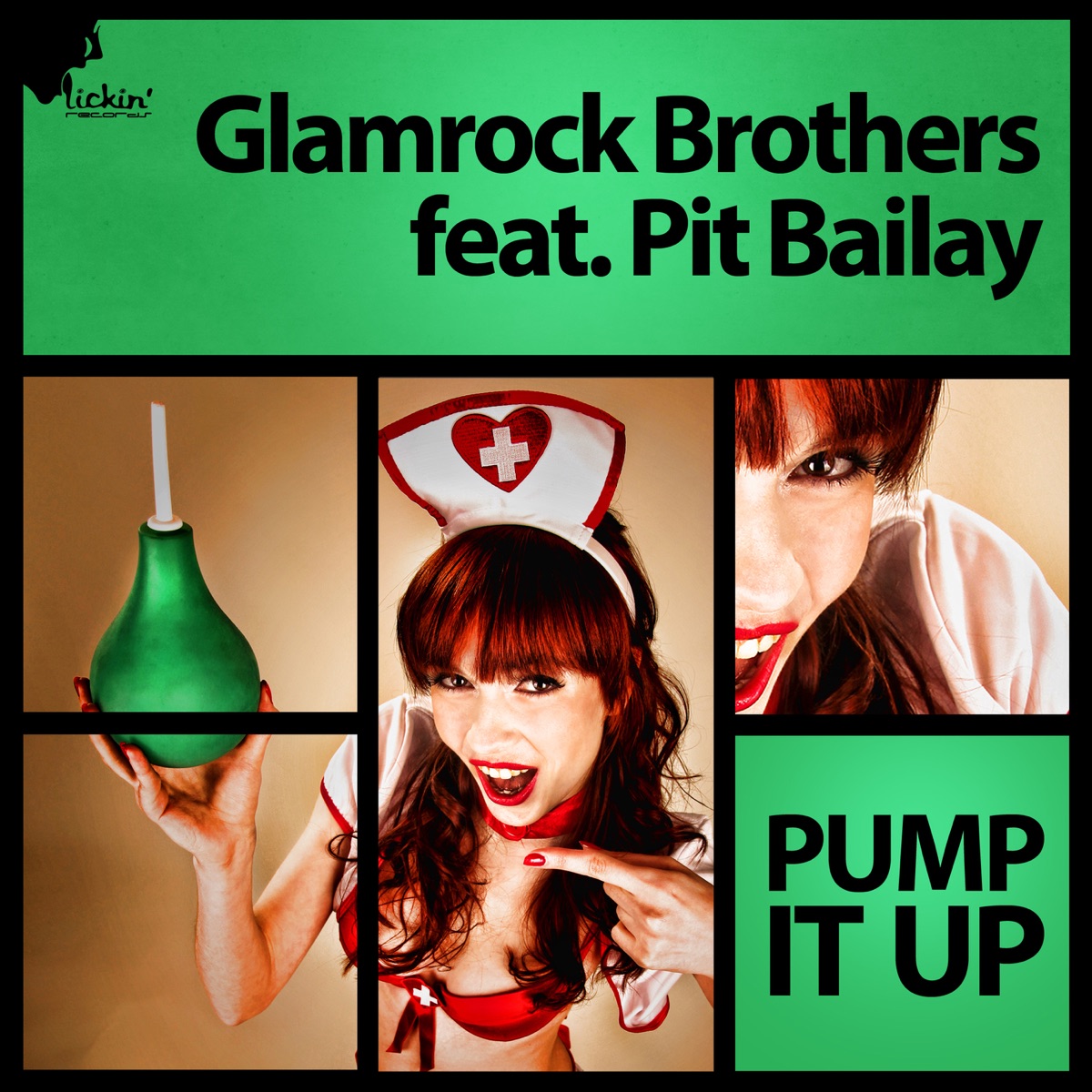Pump It Up (feat. Pit Bailay) - EP by Glamrock Brothers album cover