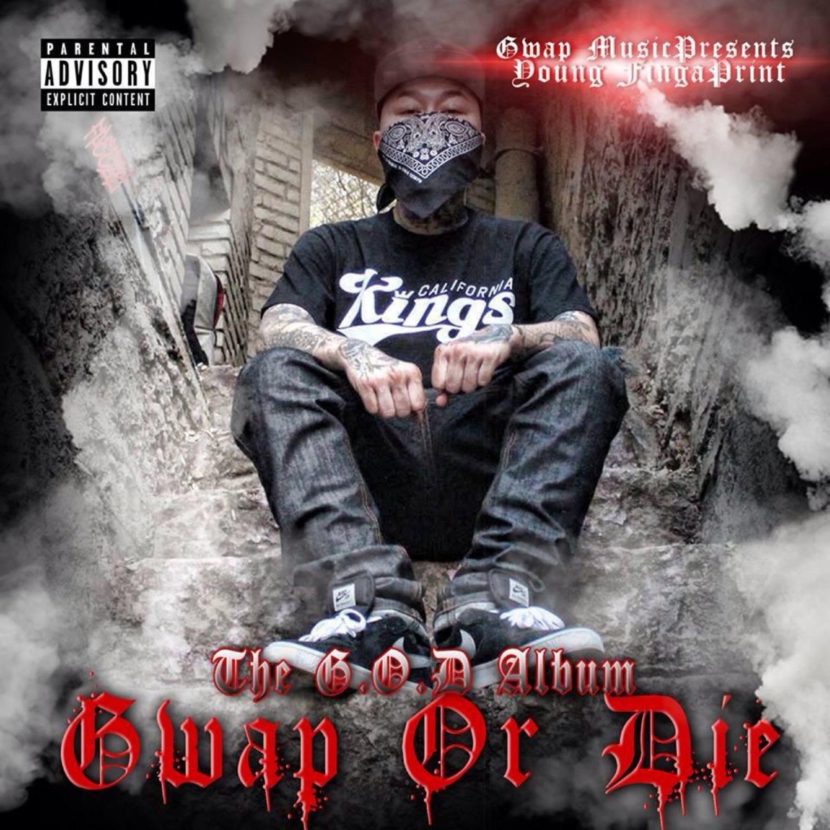 The God Album: Gwap or Die by Young Fingaprint album cover