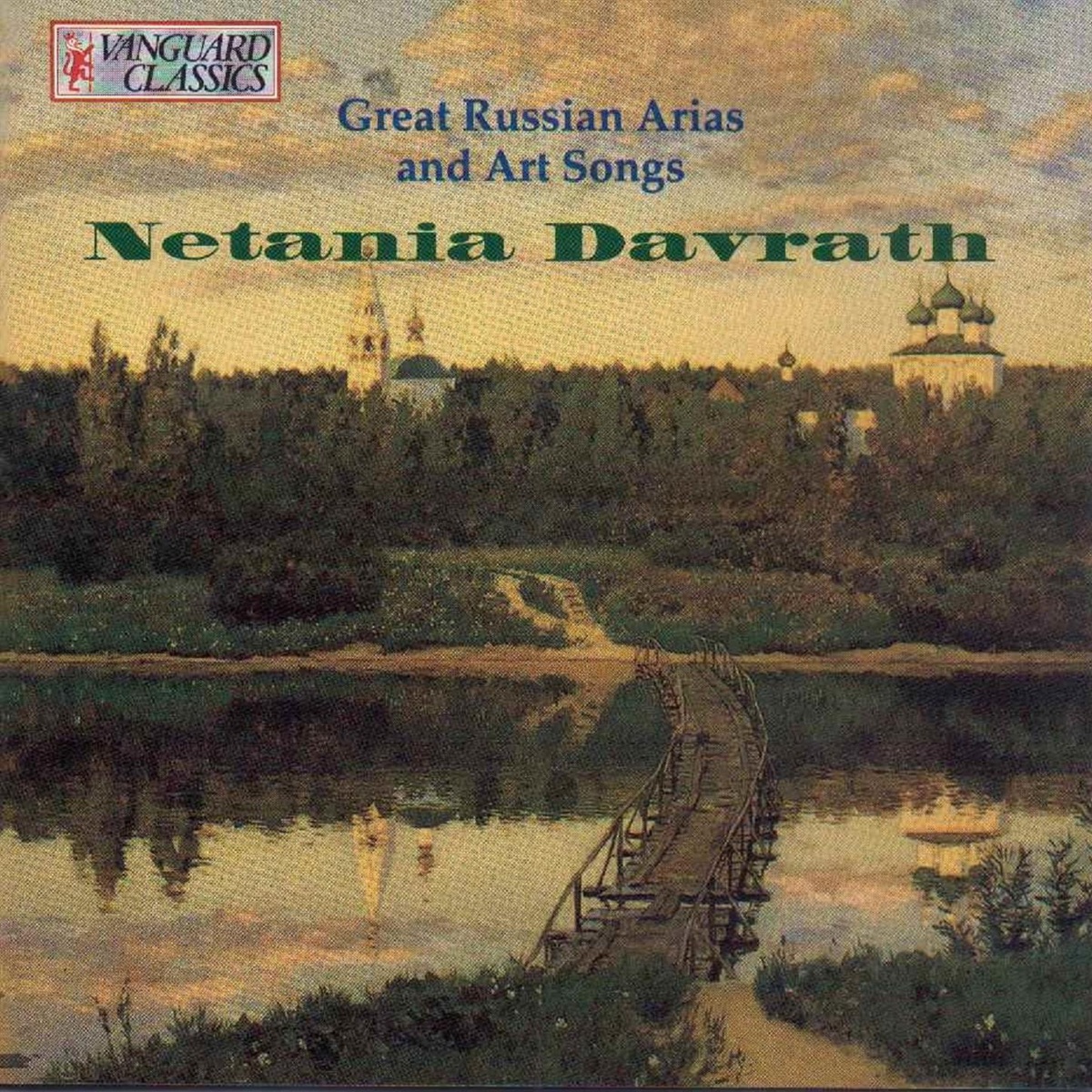 Great Russian Arias and Art Songs by Netania Davrath, Orchestra of the Vienna State Opera & Erik Werba album cover