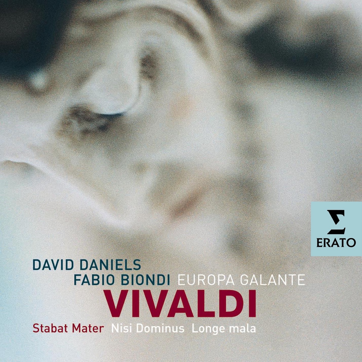 Vivaldi: Stabat Mater, Nisi Dominus, Longe mala & O qui coeli terraeque serenitas by Fabio Biondi, David Daniels & Europa Galante album cover