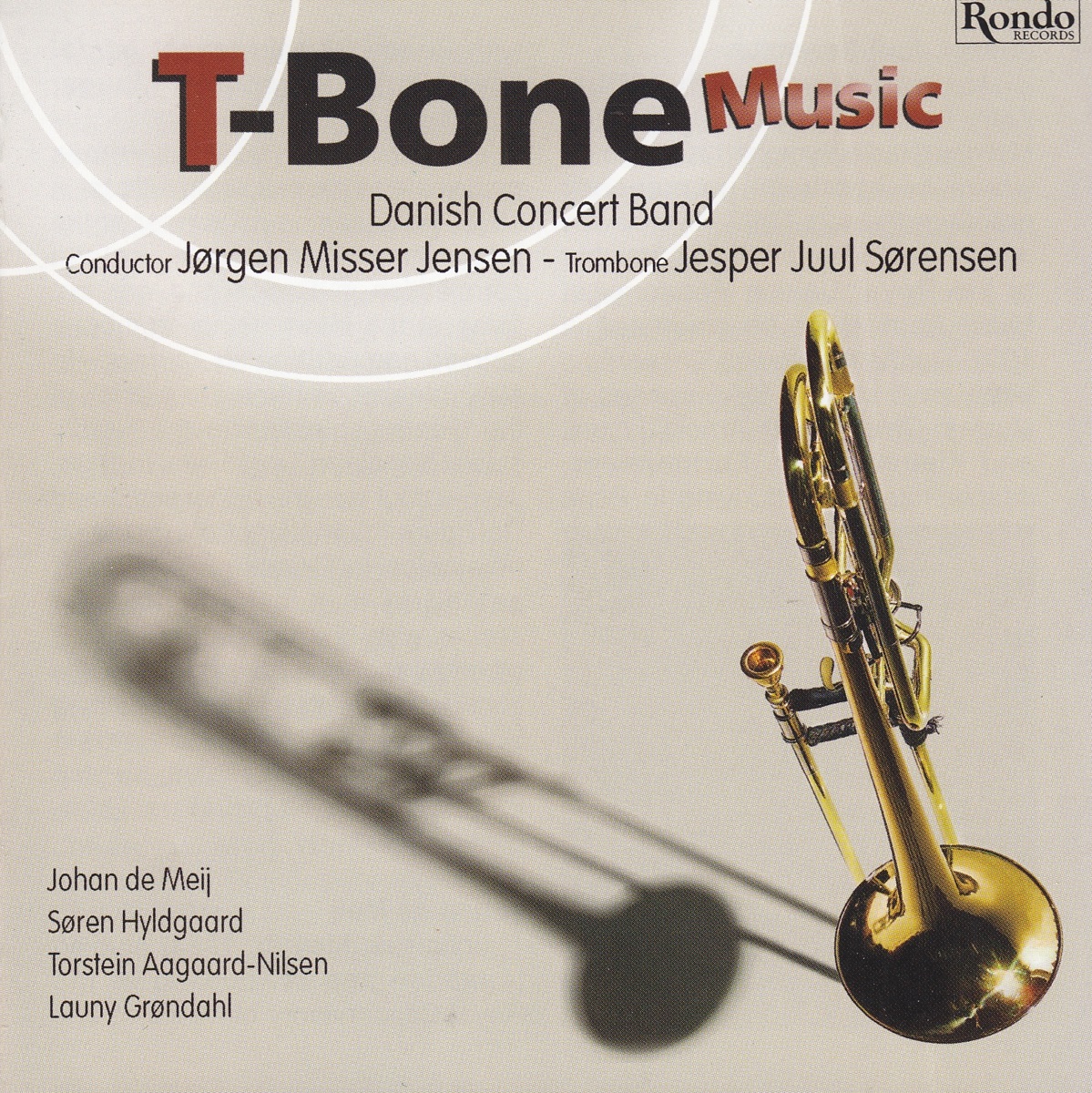 T-Bone Music by Danish Concert Band & Jorgen Misser Jensen album cover