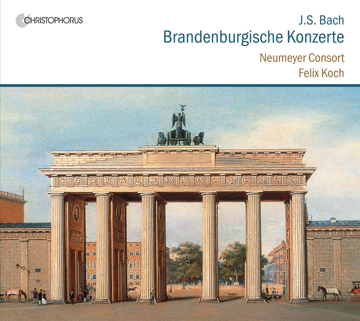 Bach: Brandenburg Concertos, BWV 1046-1051 by Neumeyer Consort & Felix Koch album cover