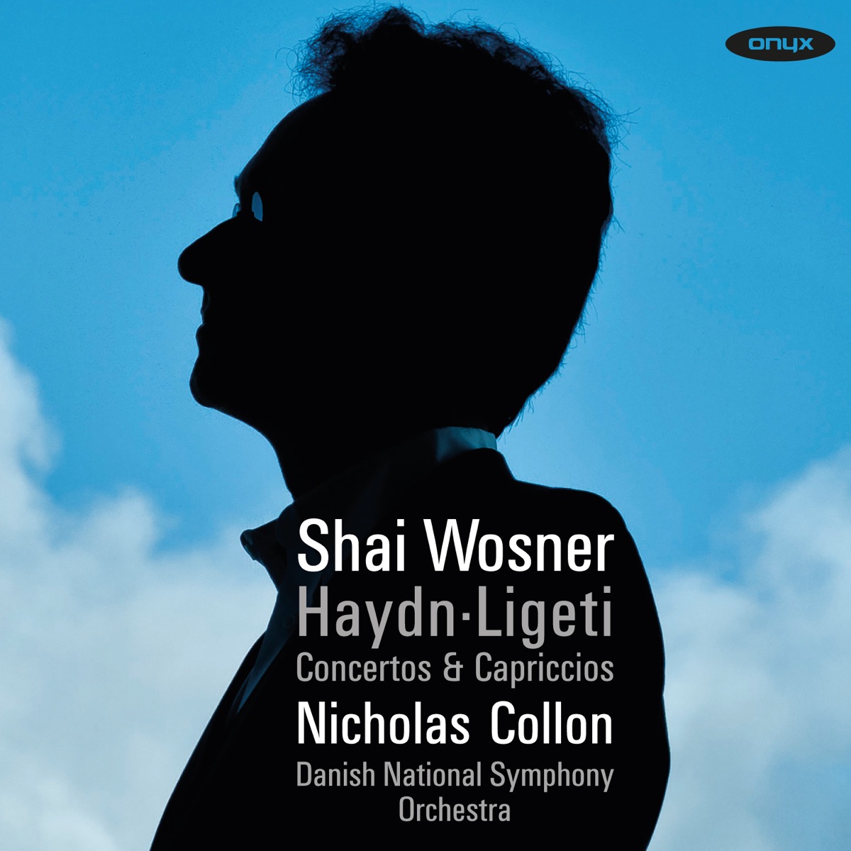 Haydn & Ligeti: Concertos & Capriccios by Danish National Symphony Orchestra, Nicholas Collon & Shai Wosner album cover