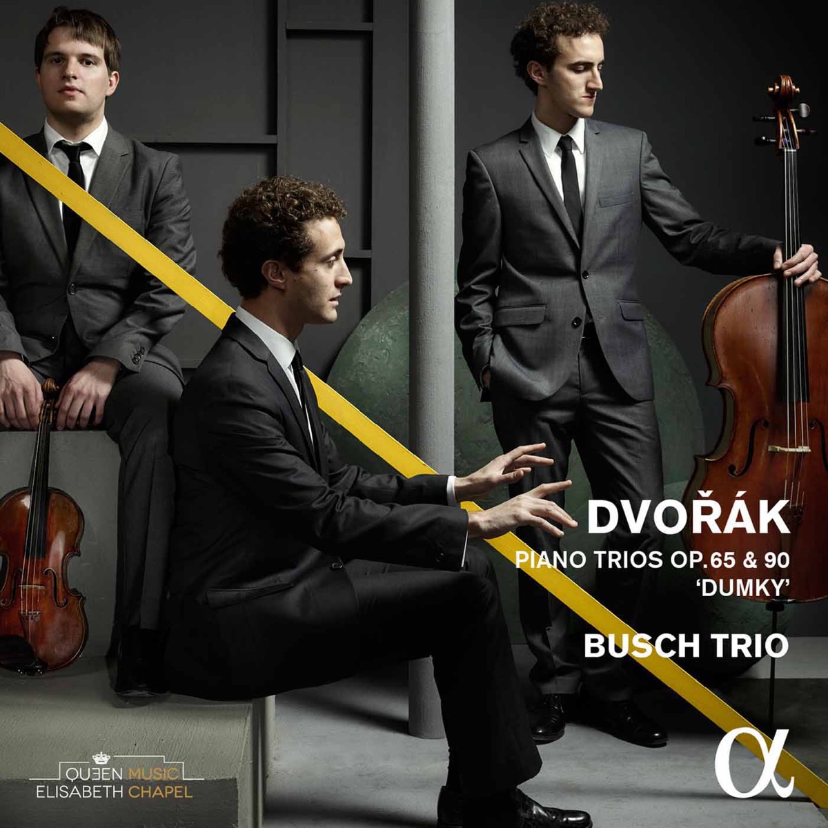 Dvořák: Piano Trios, Opp. 65 & 90 "Dumky" by Busch Trio album cover