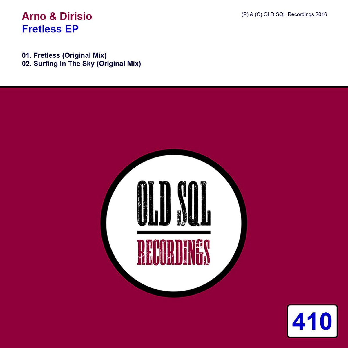 Fretless - Single by Arno & Dirisio album cover