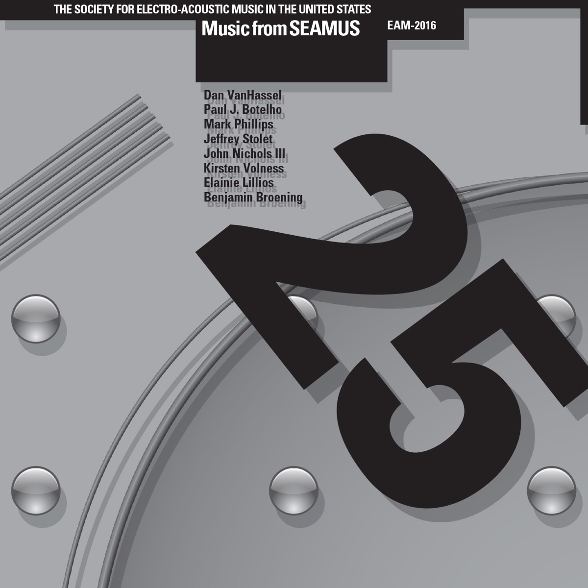Music from SEAMUS, Vol. 25 by Various Artists album cover