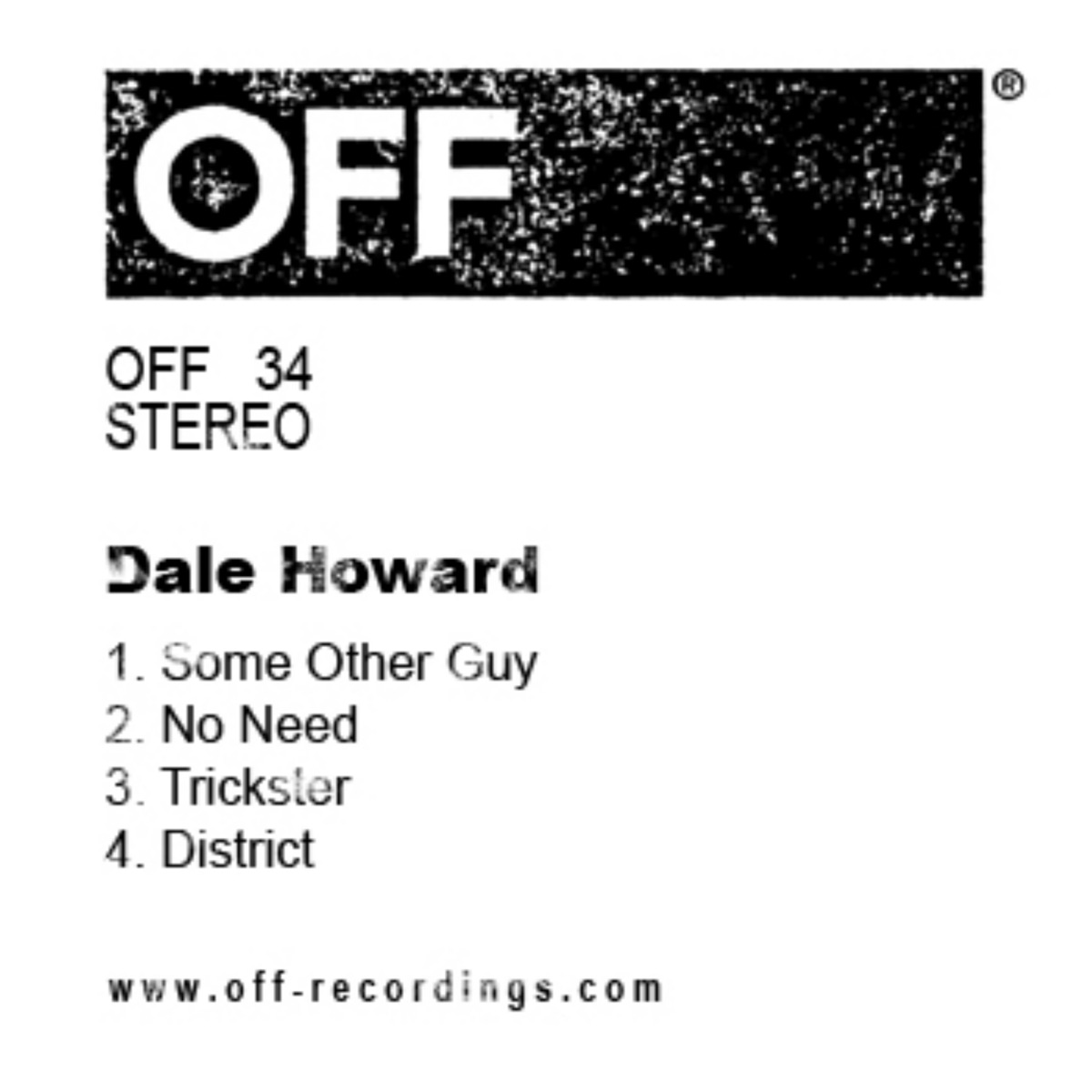 Some Other Guy by Dale Howard album cover