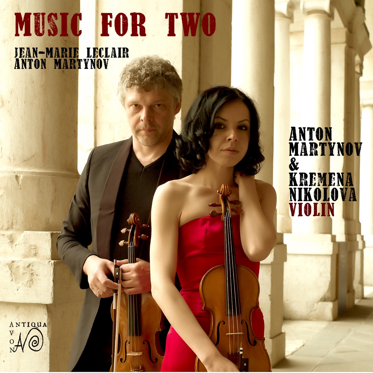 Music for Two by Anton Martynov & Kremena Nikolova album cover