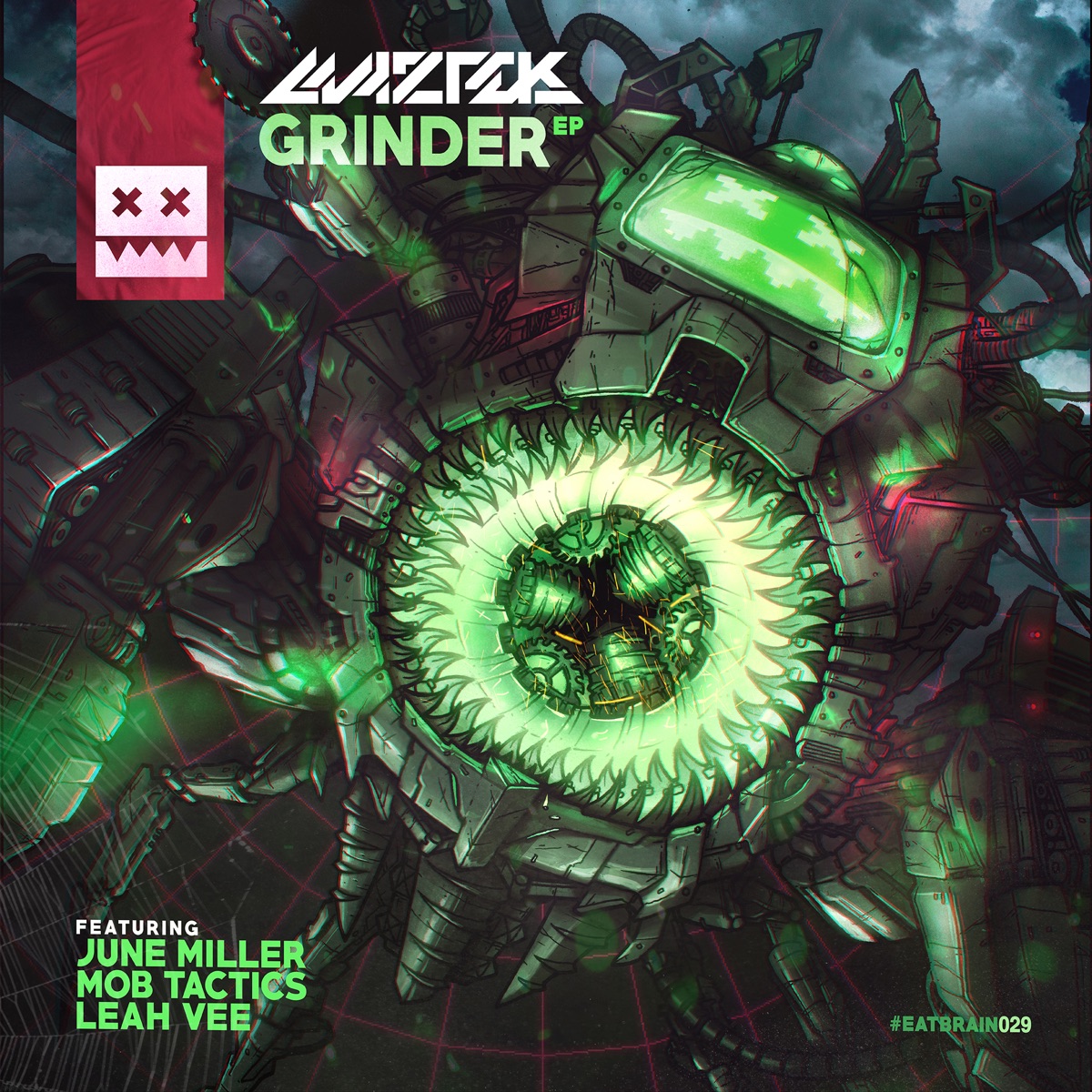 Grinder (feat. Leah Vee, Mob Tactics & June Miller) - EP by Maztek album cover