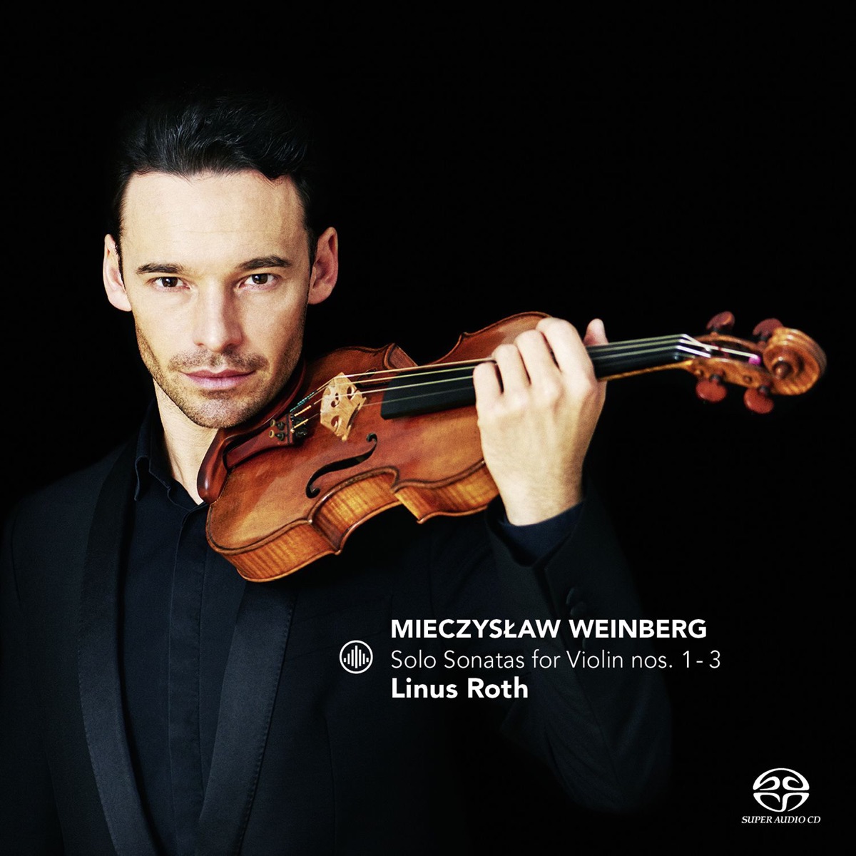 Solo Sonatas for Violin Nos. 1-3 by Linus Roth album cover