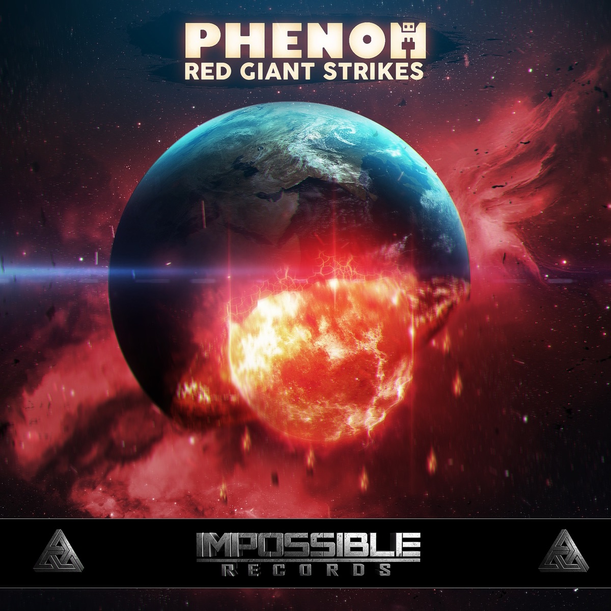 Red Giant Strikes - EP by Phenom album cover