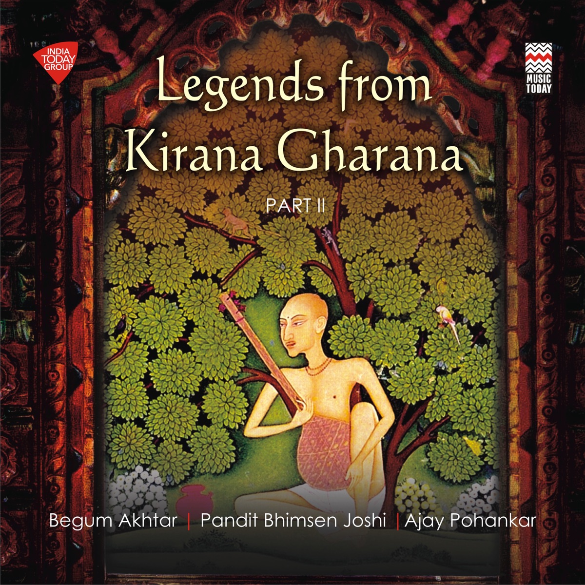 Legends from Kirana Gharana, Vol. 2 by Begum Akhtar, Pandit Bhimsen Joshi & Pandit Ajay Pohankar album cover