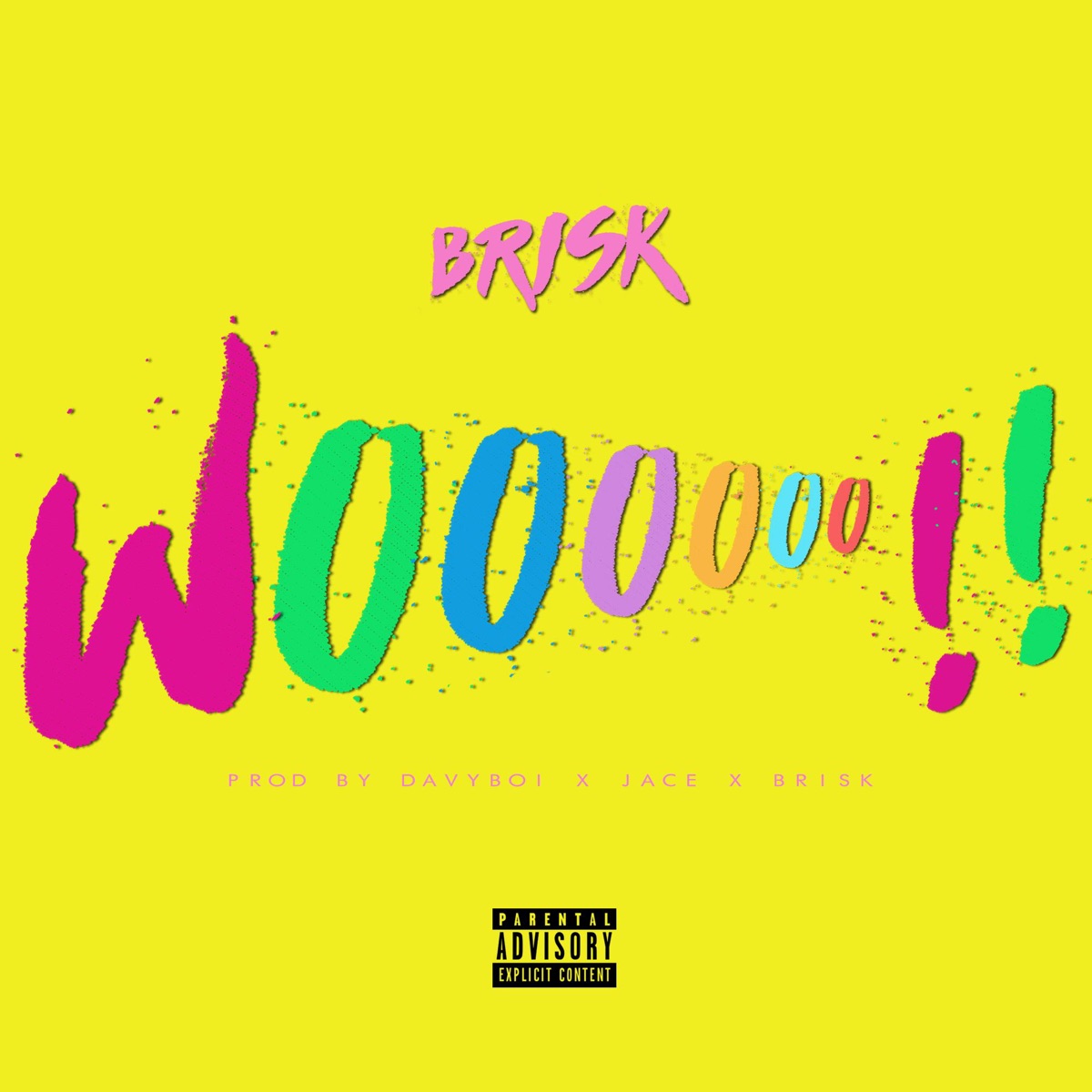 Wooo! - Single by Brisk album cover