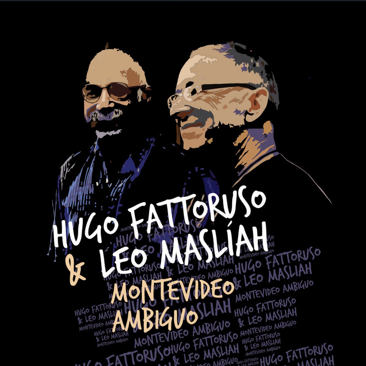 Montevideo Ambiguo (En Vivo) by Hugo Fattoruso & Leo Masliah album cover